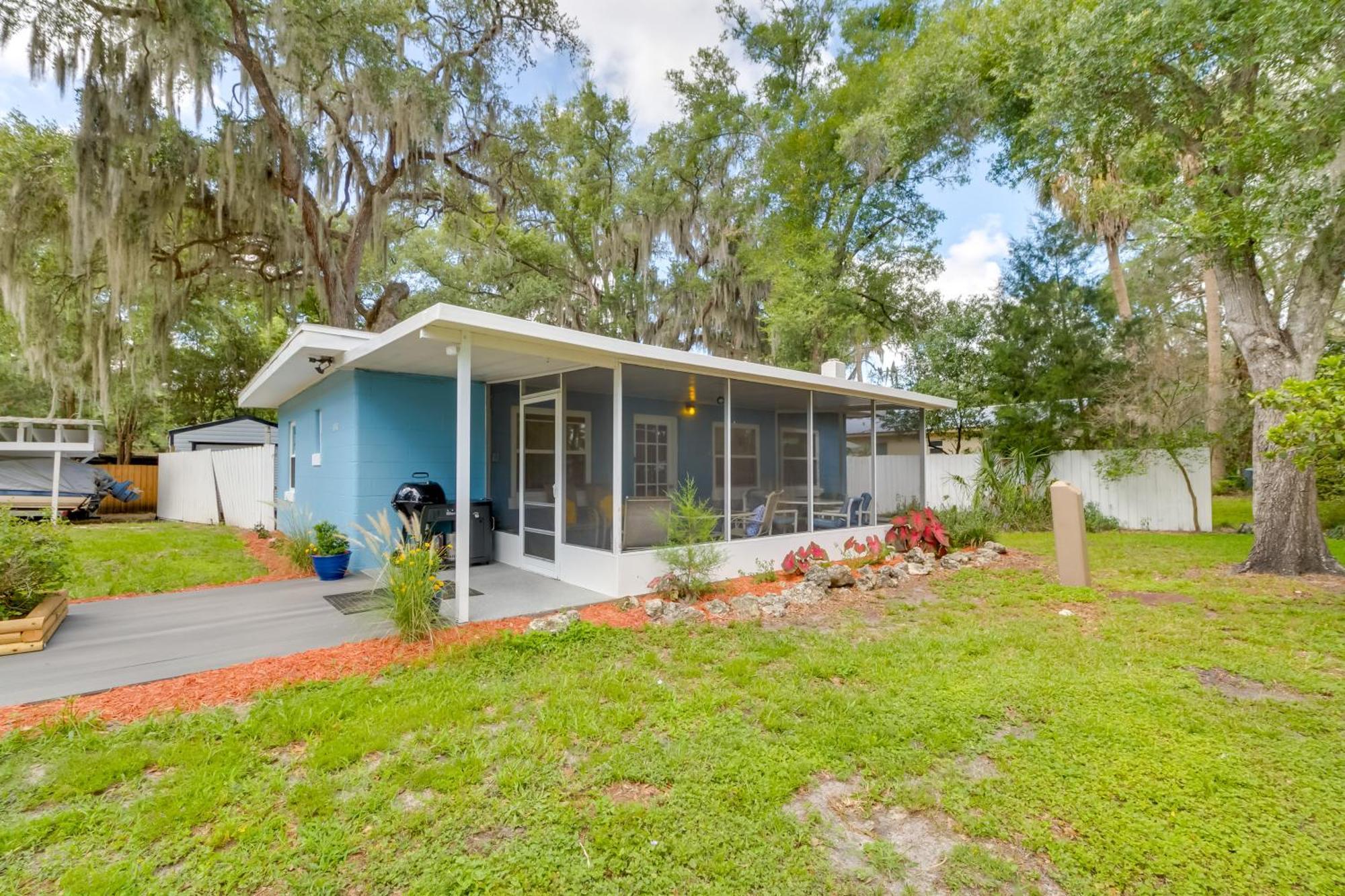 Crystal River House Scalloping And Dock, Gulf 7 Mi! 외부 사진