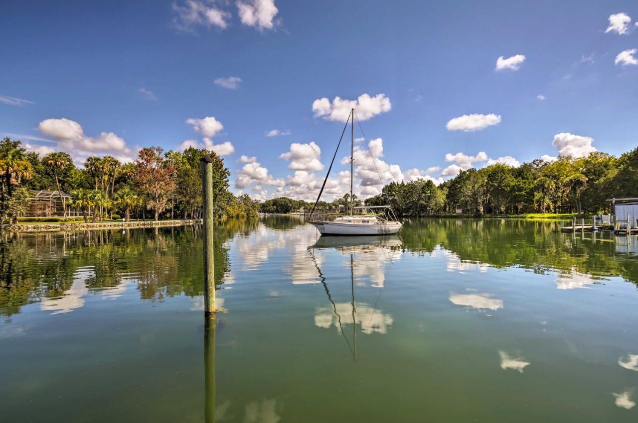 Crystal River House Scalloping And Dock, Gulf 7 Mi! 외부 사진